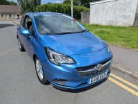 Used Vauxhall Corsa 90 HP (66 kW) 2018 Blue Hatchback