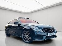 Used Mercedes E400 AMG line 2014 Black Coupe