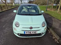 Used Fiat 500 Lounge 105 HP (77 kW) 2016 Green Hatchback
