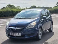 Used Vauxhall Meriva 118 HP (86 kW) 2015 Blue MPV