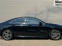 Used Mercedes CLA200 AMG line 163 HP (119 kW) 2021 Black Coupe