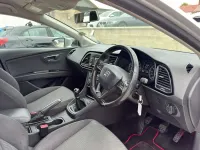 Used Seat Leon SE 110 HP (80 kW) 2014 Silver Hatchback