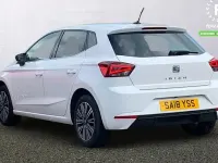 Used Seat Ibiza XCELLENCE 75 HP (55 kW) 2018 White Hatchback