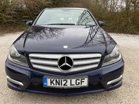 Used Mercedes C220 2012 Blue Sedan