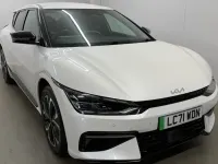 Used Kia EV6 GT-Line 236 kW (321 HP) 2021 White SUV