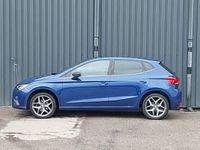 Used Seat Ibiza XCELLENCE Lux 110 HP (80 kW) 2021 Blue Hatchback