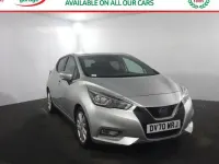 Used Nissan Micra Acenta 101 HP (74 kW) 2020 Silver Hatchback