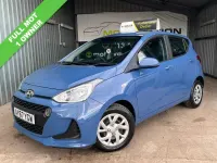 Used Hyundai i10 SE 66 HP (48 kW) 2017 Blue Hatchback