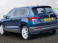 Used Skoda Karoq SE L 116 HP (85 kW) 2019 Blue SUV