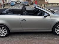 Used VW Golf Cabriolet SE 122 HP (89 kW) 2012 Silver Cabriolet
