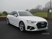 Used Audi A4 S-Line 201 HP (147 kW) 2022 White Sedan