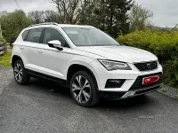 Begagnad Seat Ateca Ecomotive 115 HK (84 kW) 2018 Vit SUV