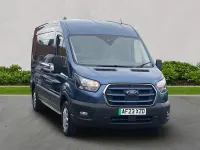 Used Ford E-Transit Trend 135 kW (184 HP) 2023 Blue Van