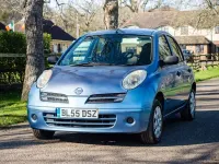 Begagnad Nissan Micra S 79 HK (58 kW) 2006 Blå Halvkombi