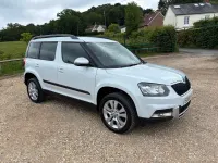Used Skoda Yeti SE L 110 HP (80 kW) 2017 White SUV