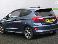 Used Ford Fiesta ST-Line 125 HP (91 kW) 2020 Blue Hatchback