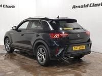 Used VW T-Roc R-line 150 HP (110 kW) 2022 Black SUV