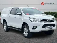 Begagnad Toyota HiLux 150 HK (110 kW) 2020 Vit Pickup