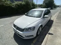 Used VW Passat R-line 105 HP (77 kW) 2014 White Sedan