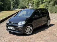 Used VW up! high up! 90 HP (66 kW) 2017 Black Hatchback
