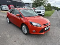 Used Ford Focus Zetec 2011 Red Hatchback