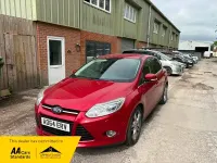 Used Ford Focus Titanium X 115 HP (84 kW) 2014 Red Hatchback