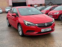 Used Vauxhall Astra Design Edition 105 HP (77 kW) 2016 Red Hatchback