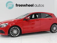 Used Mercedes A200 AMG line 136 HP (100 kW) 2017 Red Hatchback