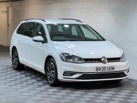 Begagnad VW Golf VII Edition 2020 Vit Kombi