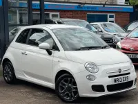 Used Fiat 500 S 69 HP (50 kW) 2013 White Hatchback