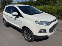 Used Ford Ecosport Titanium 95 HP (69 kW) 2017 White SUV