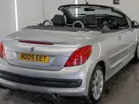 Used Peugeot 207 2009 Silver Cabriolet