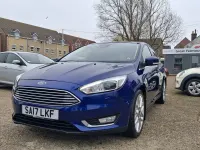 Used Ford Focus Titanium X 125 HP (91 kW) 2017 Blue Hatchback