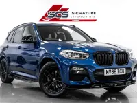 Used BMW X3 M Sport 184 HP (135 kW) 2018 Blue SUV