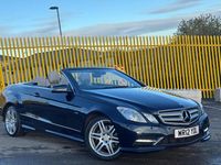 Used Mercedes E350 265 HP (194 kW) 2012 Blue Cabriolet