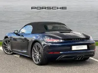 Used Porsche 718 345 HP (253 kW) 2017 Blue Cabriolet