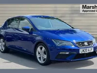 Used Seat Leon FR 147 HP (108 kW) 2020 Blue Hatchback