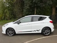 Begagnad Ford Fiesta ST-Line 2019 Vit Halvkombi