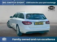 Używany Mercedes C200 Executive 184 KM (135 kW) 2018 Biały Kombi