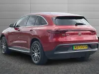 Used Mercedes EQC400 AMG line 300 kW (408 HP) 2023 Red SUV