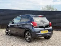 Used Peugeot 108 Allure 82 HP (60 kW) 2017 Blue Hatchback