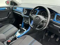 Used VW T-Roc Design 115 HP (84 kW) 2020 Blue SUV