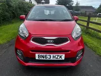 Used Kia Picanto City 68 HP (50 kW) 2013 Red Hatchback