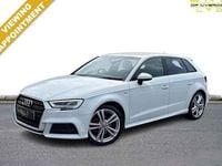 Used Audi A3 S-Line 150 HP (110 kW) 2017 White Hatchback
