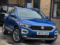 Used VW T-Roc SEL 2020 Blue SUV
