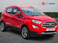 Used Ford Ecosport Titanium 2020 Red SUV