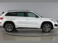 Used Skoda Kodiaq SportLine 150 HP (110 kW) 2023 Brilliant silver metallic SUV