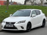 Used Lexus CT200h 136 HP (100 kW) 2016 Mauve/purple Hatchback