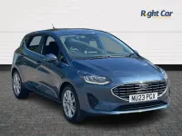 Used Ford Fiesta Titanium X 2023 Chrome blue Hatchback