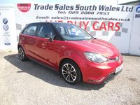 Used MG MG3 106 HP (77 kW) 2017 Red Hatchback